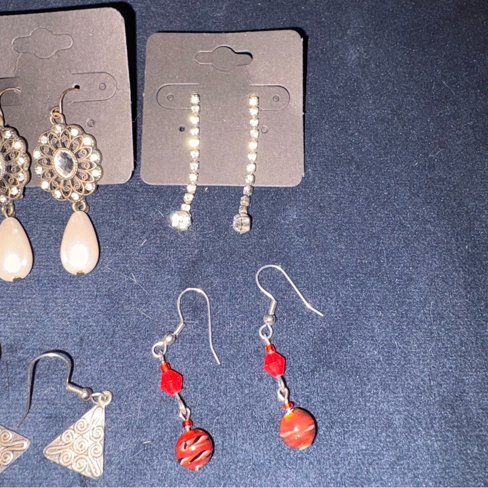 Lot of 6 pair of earrings - Picture 5 of 5